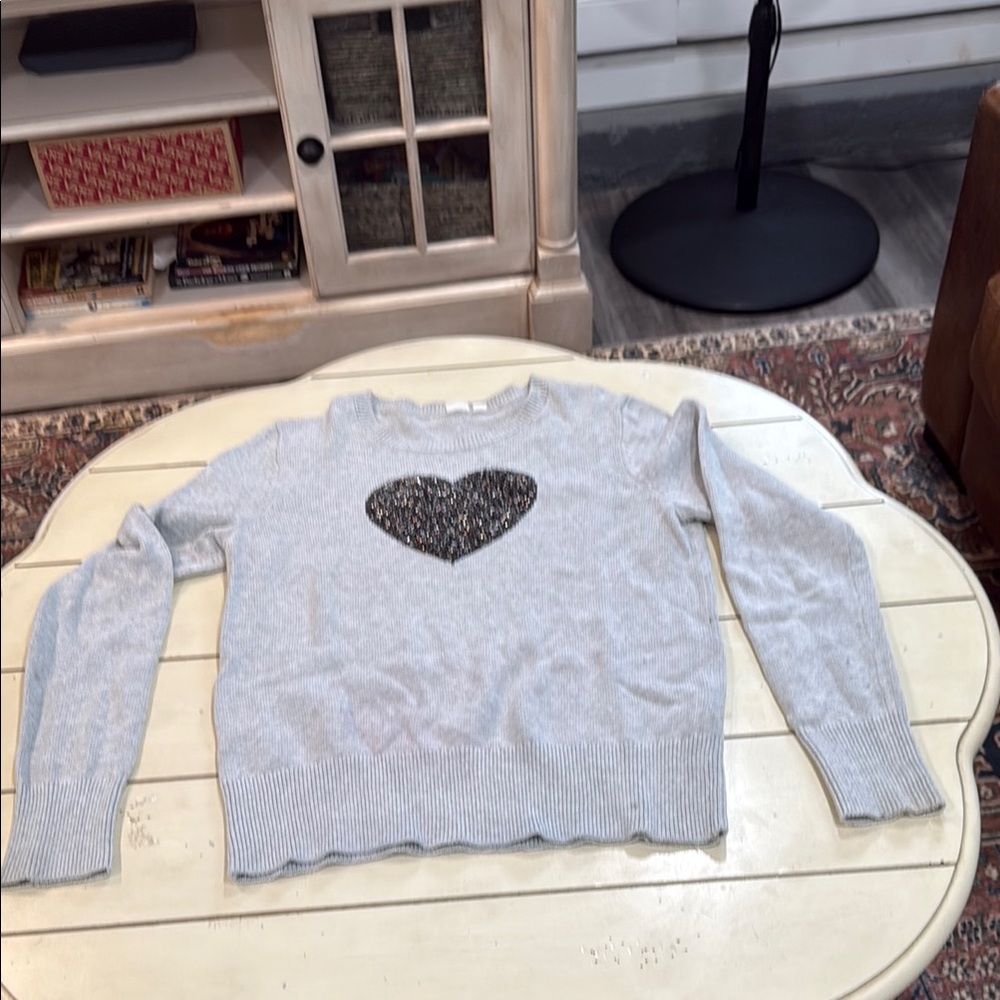 GAP Light Gray Knit Sweater